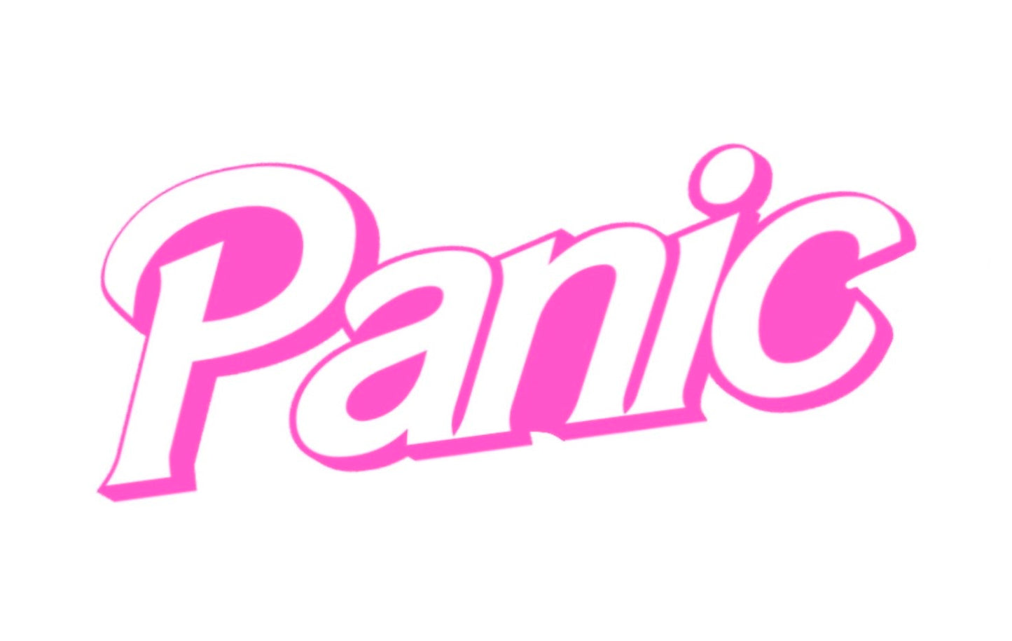 Panic Barbie Vinyl Sticker